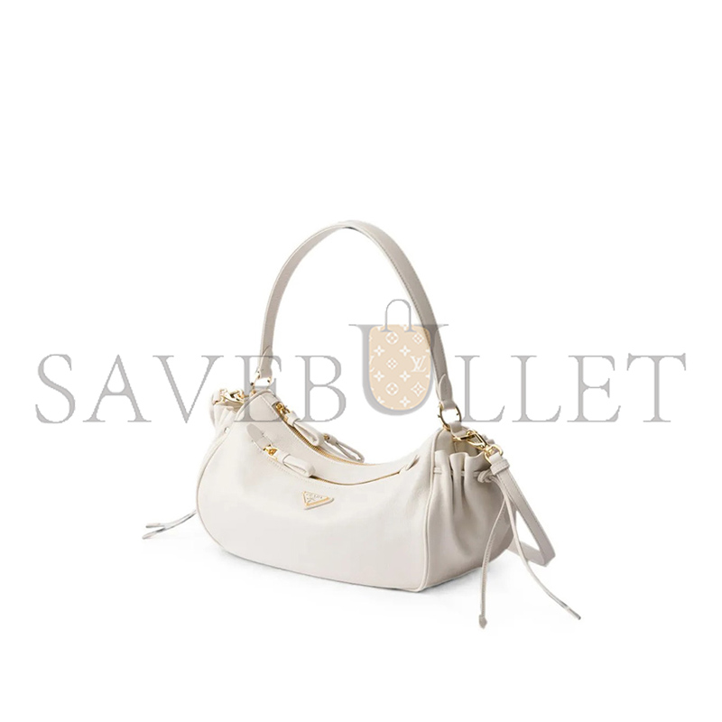 PRADA SMALL LEATHER CROSSBODY BAG 1BC296 (27*18*9.5cm)